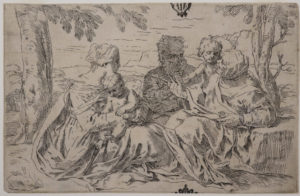 Sacra Famiglia con i santi Elisabetta e Giovannino