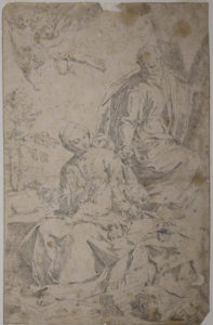 Riposo durante la fuga in Egitto