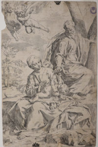 Riposo durante la fuga in Egitto