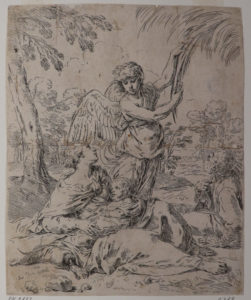 Riposo durante la fuga in Egitto