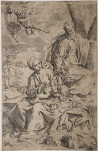 Riposo durante la fuga in Egitto