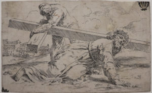 Caduta di Cristo sotto la Croce