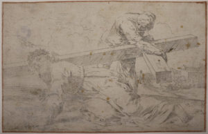 Caduta di Cristo sotto la Croce