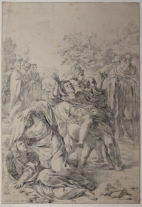 San Benedetto libera un indemoniato