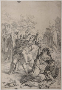 San Benedetto libera un indemoniato