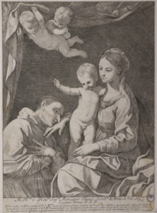 San Carlo Borromeo e la Vergine