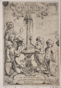 Frontespizio per un opera di aritmetica