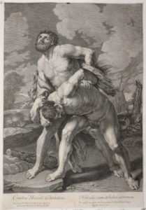 La lotta di Ercole e Acheloo