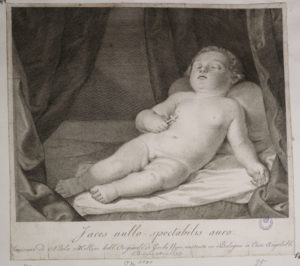 Bambino Gesù che dorme