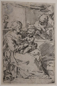 Sacra Famiglia con il rosario