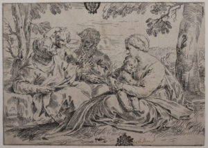 Sacra Famiglia con i santi Elisabetta e Giovannino