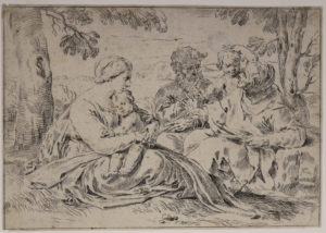 Sacra Famiglia con i santi Elisabetta e Giovannino